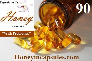 90-Honey In Capsules-w/Probiotics – $25.47